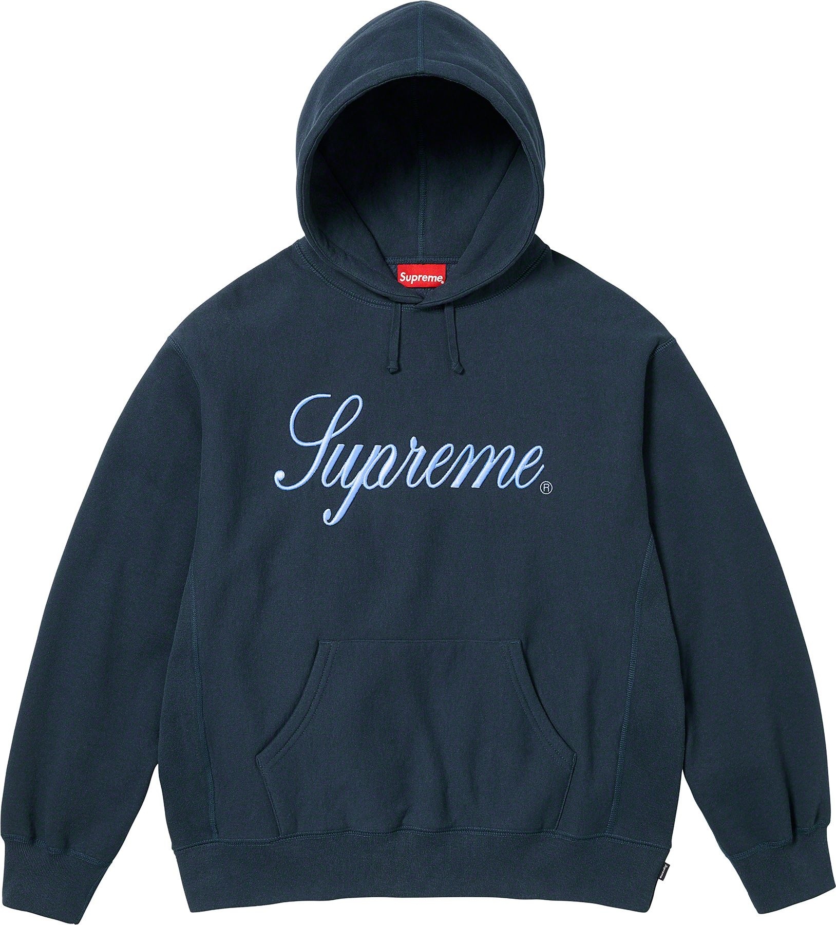 Raised Script Hooded Sweatshirt view 13